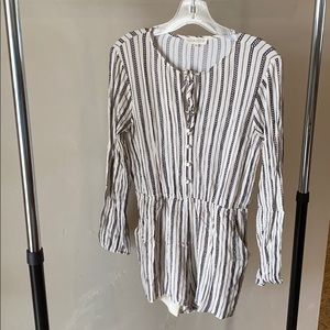 Tilly’s Longsleeve Tribal Striped Romper